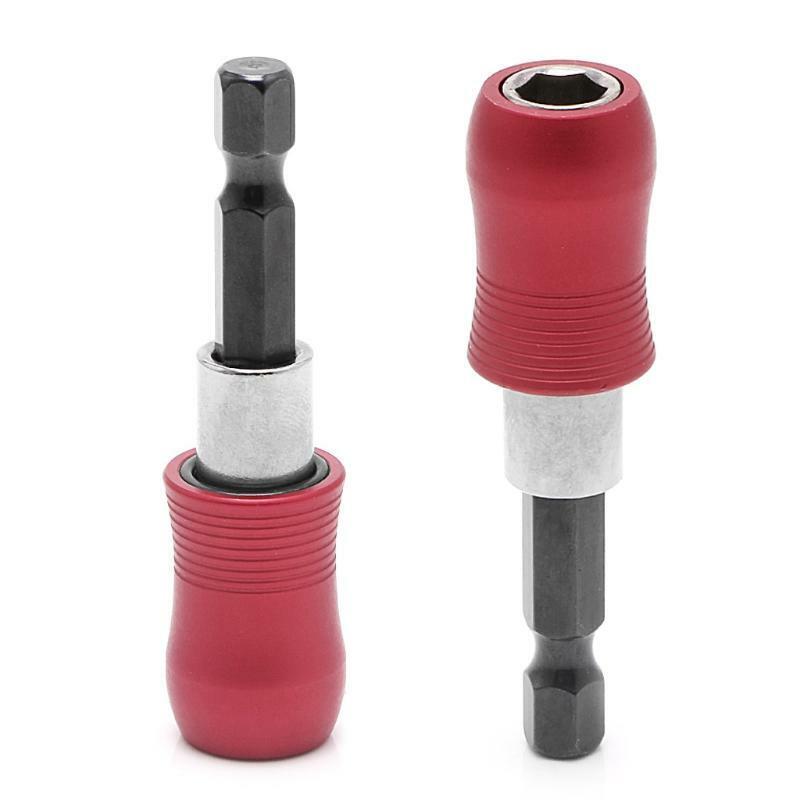 1 Pc 60mm 1/4 Inch Hex Shank Quick Release Screwdriver Bit Holder Extension Bar