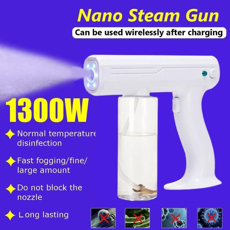 Wireless Nano Blue Ray Spray Sterilizer Handheld Sprayer Home Disinfection Clean