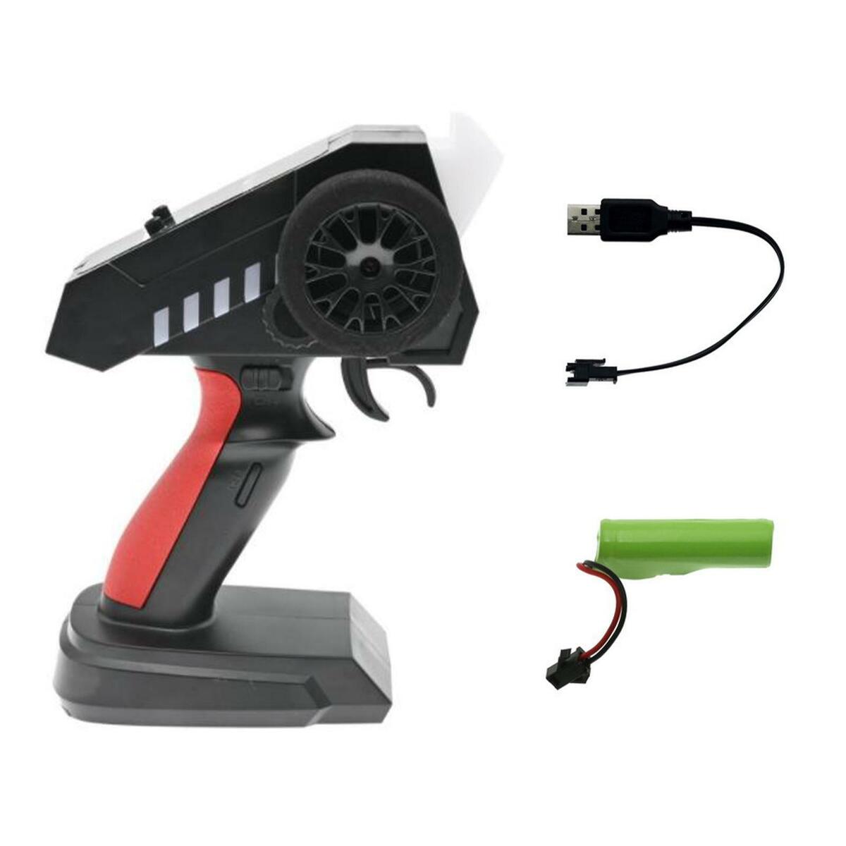 2.4GHz 4CH RC Transmitter and 3.7V 500mAh Battery for MN99 Vehicles 1:10