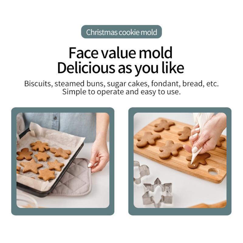 12 Pieces Halloween Series Cookies Cutters Cookie Mold Fondant Biscuit Cutters