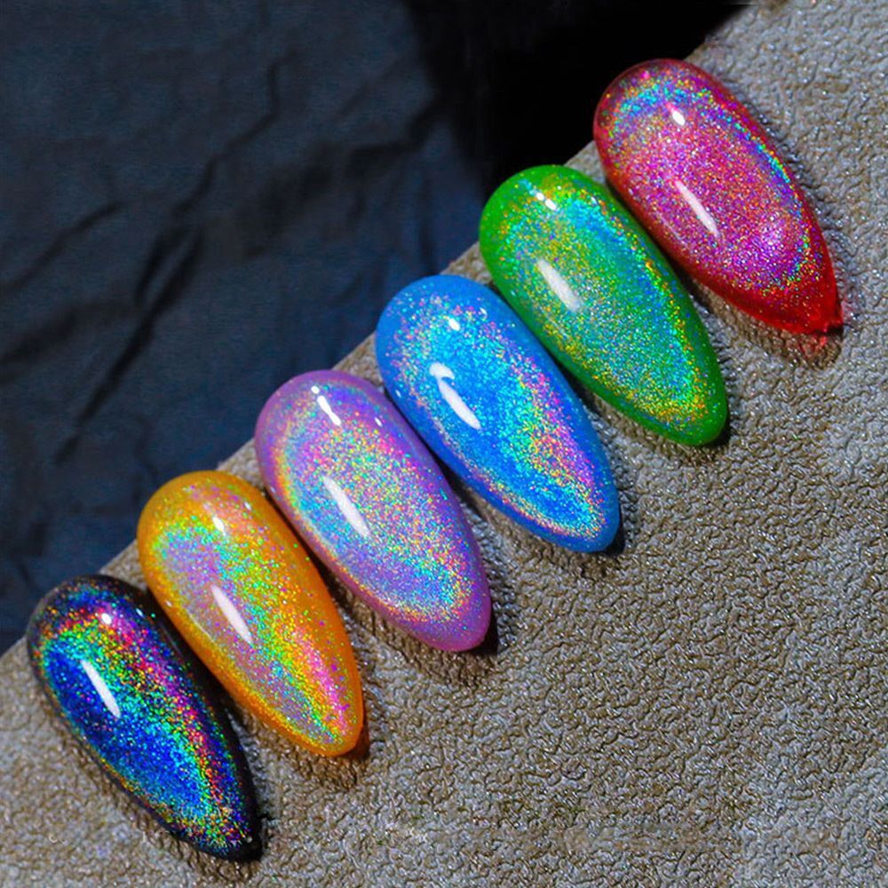 Varnish Colorful Universal Colorful Cat's Eye Glue Glossy Cat Eye Gel Aurora
