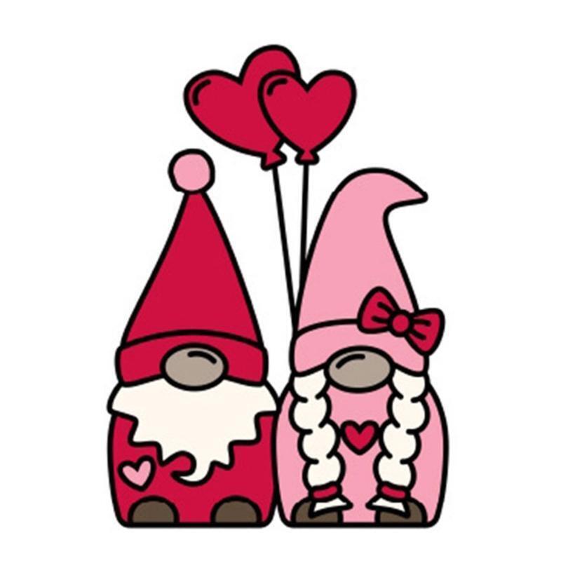 Gnomish Love Clear Stamps Carbon Steel Embossing Mould for Card Making