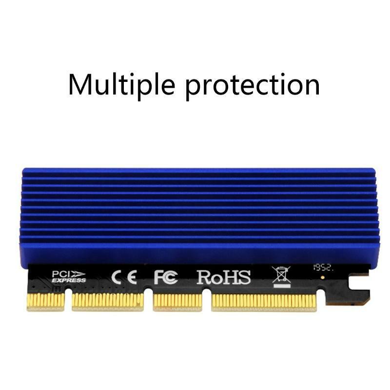 M.2 PCIE 3.0 X4 to NVME Expansion Card M2 SSD To PCI-E Plate Converter Adapter
