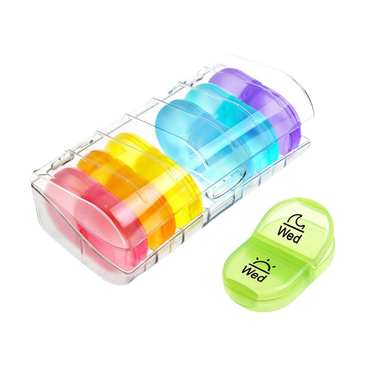 14 Compartment Tablet Organizer Storage Case Container for Office Camping