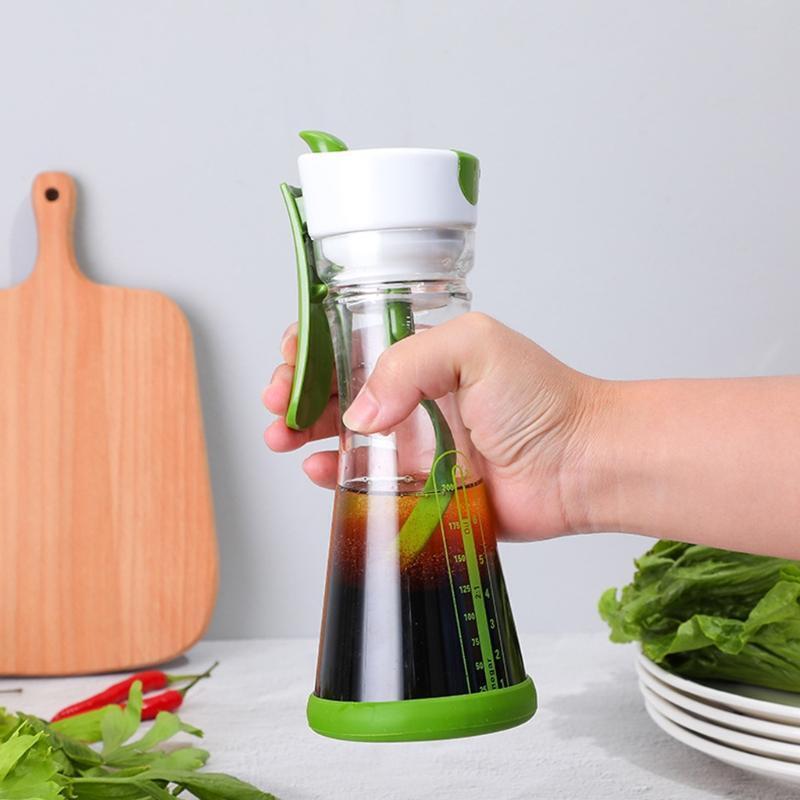 Manual Mixing Cup Salad Dressing Stirring Blending Mixer Bottle Sauce Blender