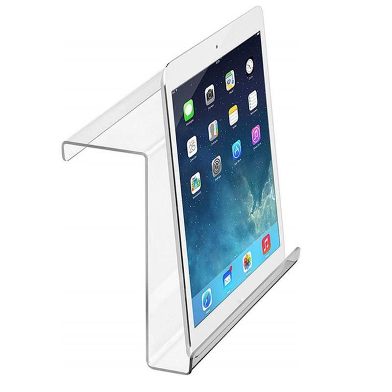 Pad Treadmill Holder E-Book Reading Frame Acrylic Clear Shelf for Exercise Equip