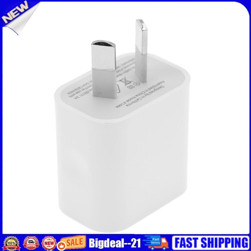 Portable 5V 2A Double Ports AU Plug USB Power Adapter Travel Charger
