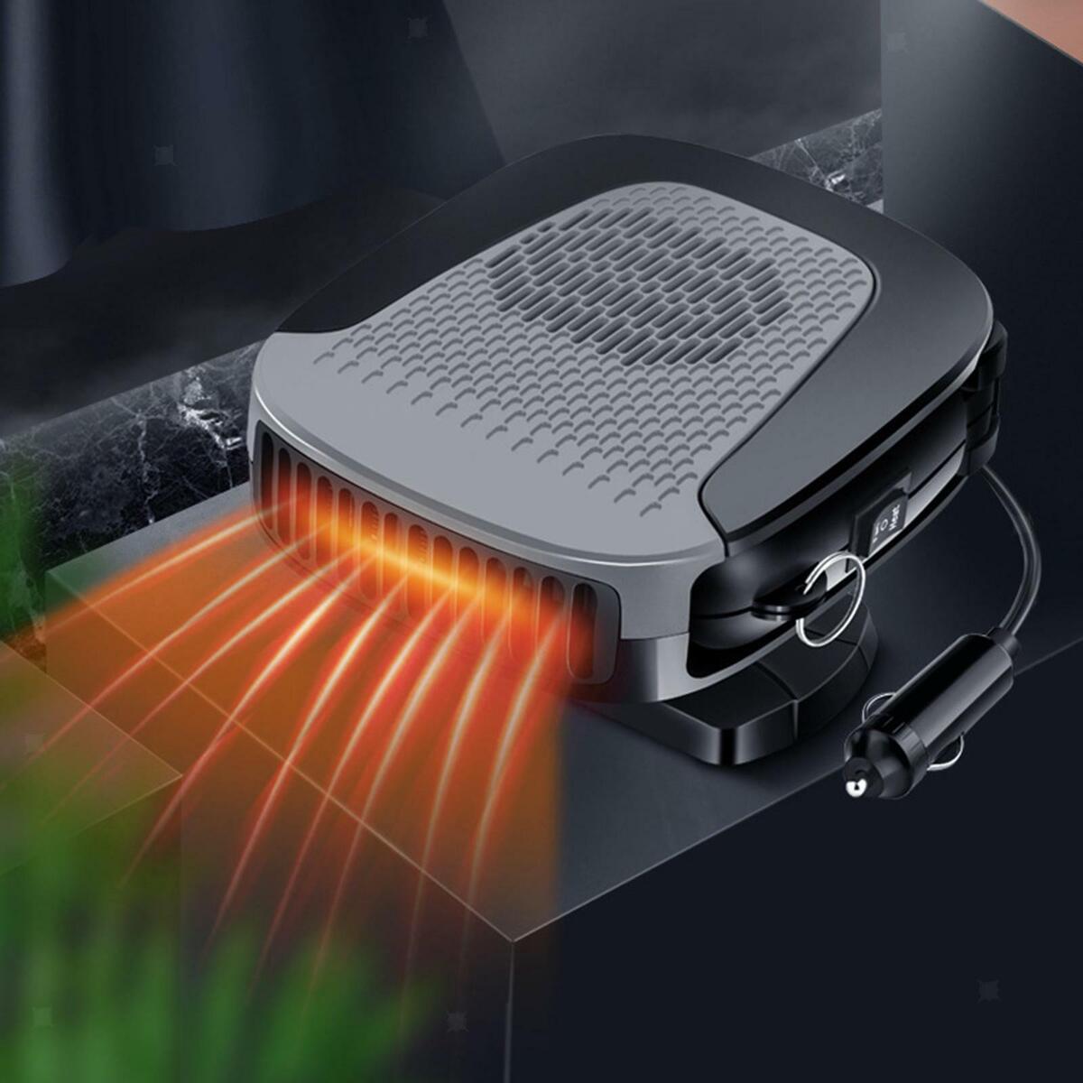 Car  Fan Heating 12V Air Purify Function  Saving Quick Install