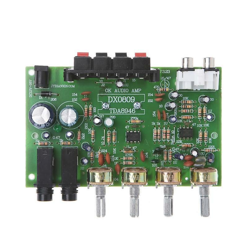 12V 60W Stereo Digital Audio Power Amplifier Board Electronic Circuit Module DIY