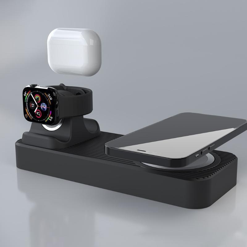 Charging Stand Compatible with PHONE Watch A-irpods 3 in 1 Charging Station