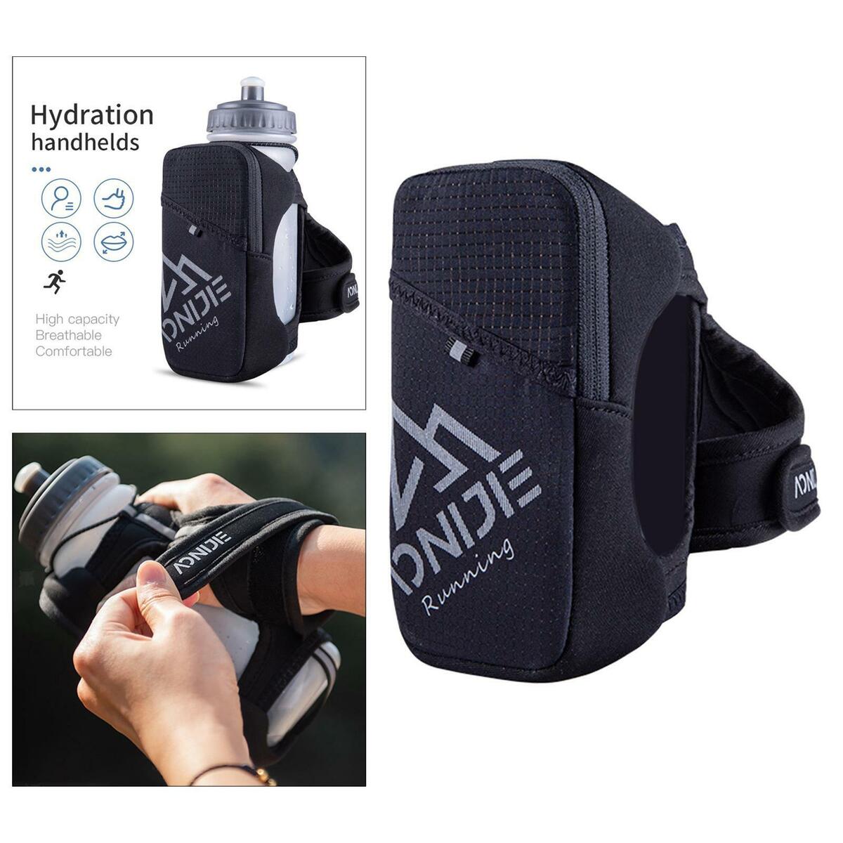 Handheld Water Bottle Pouch   Protective for Camping
