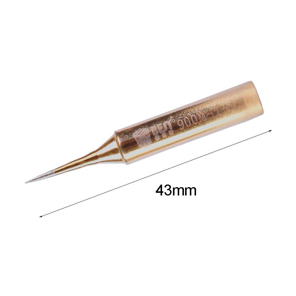 900M-T Oxygen-free Copper Soldering Iron 936 Solder Head Welding Tip (A)