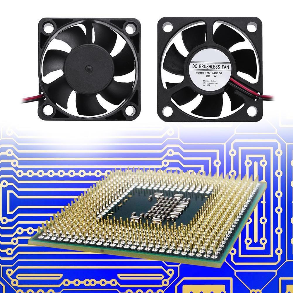 Waterproof Yc-240806 5V 50x50x15mm Low Noise Brushless Cooling Fan Radiator