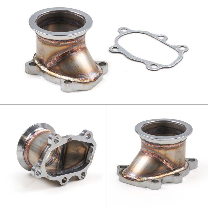 Stainless Adapter Flange for T25 T28 GT25 GT28 Turbine Housing V-Band Adaptor