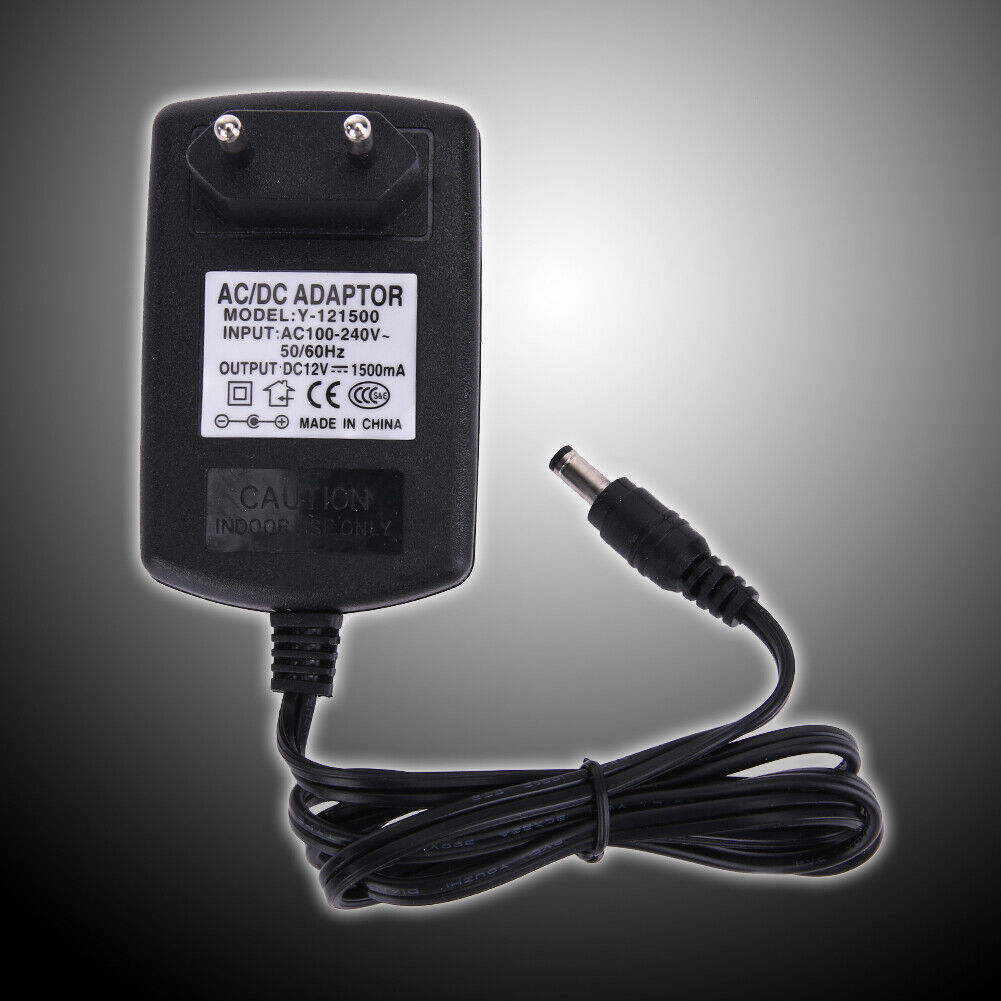 DC12V 1.5A Adapter AC to DC Converter Power Supply Adapter 5.5*2.5 mm