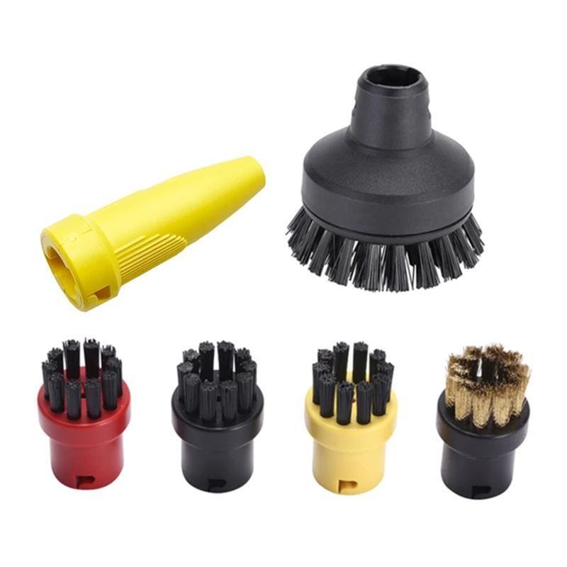 6pcs/set Toilet Brush Round Brush Sprinkler Nozzle Head for SC1 SC2 SC3 SC4 SC5