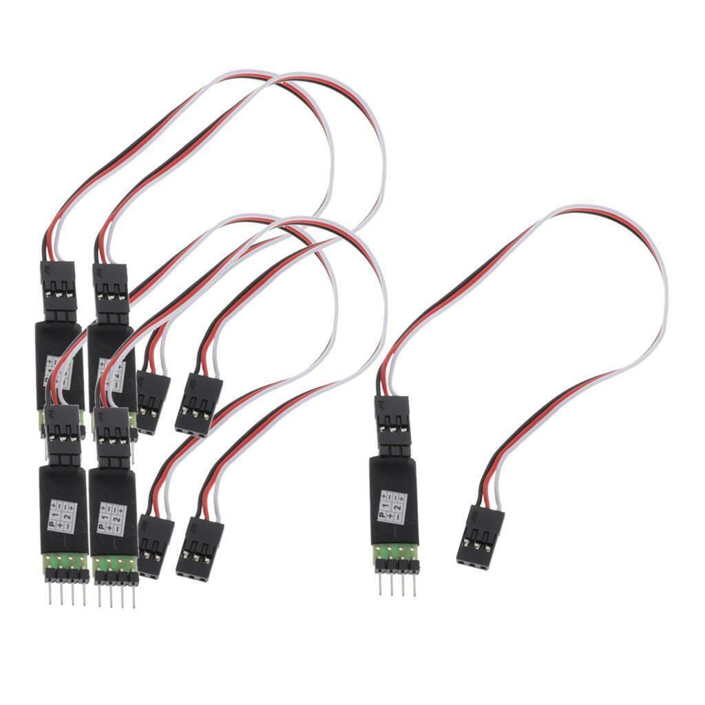 5pcs 3 Channels 6V Car RC 2  Light Control Switch for RC Car Spare