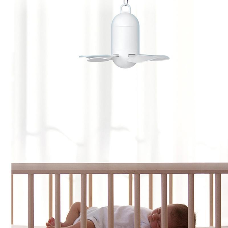 Summer Ceiling Fan with Detachable Fan Blades Tent Fan Camping Fan for Outdoor