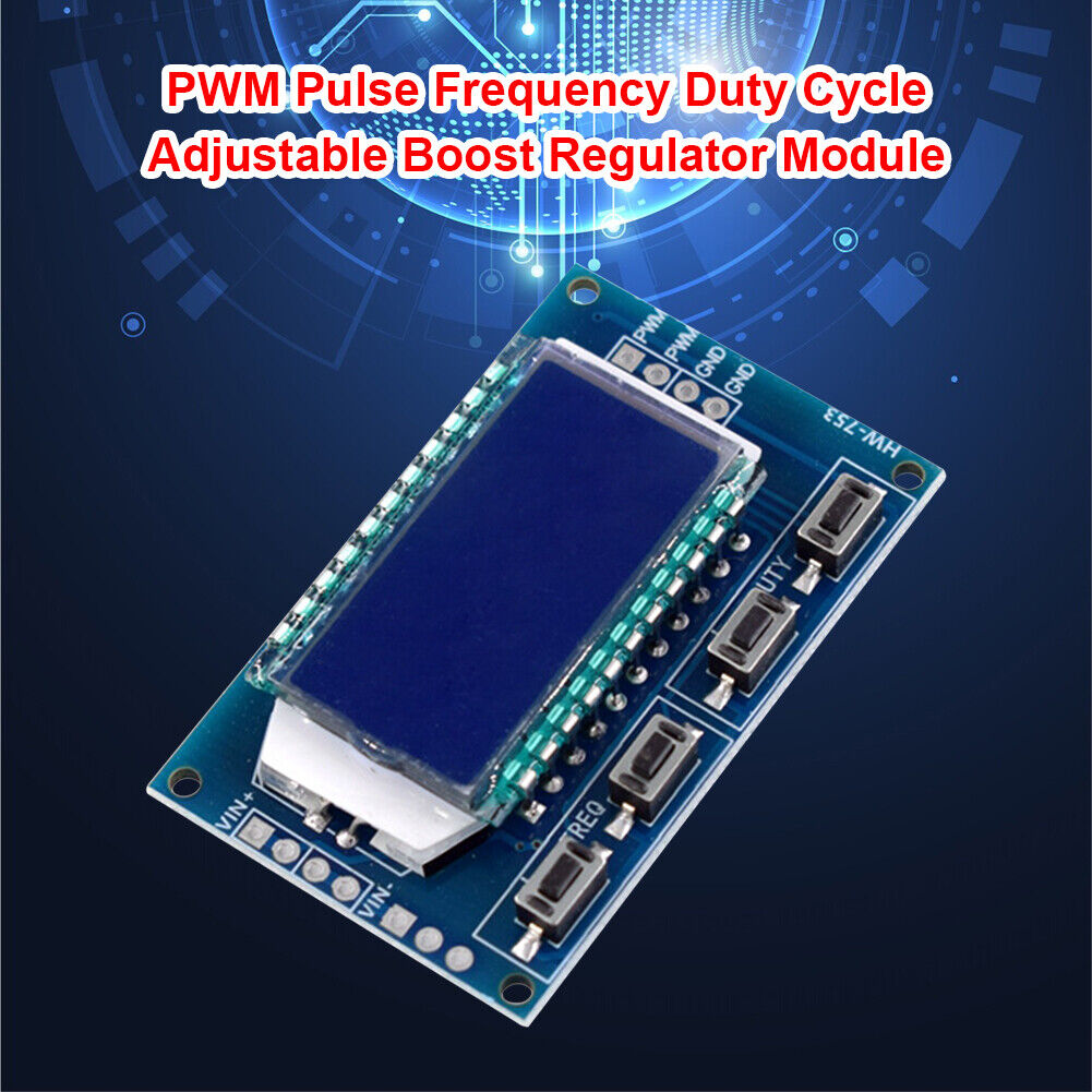 HW-753 Signal Generator PWM Pulse Frequency Duty Cycle Adjustable Module