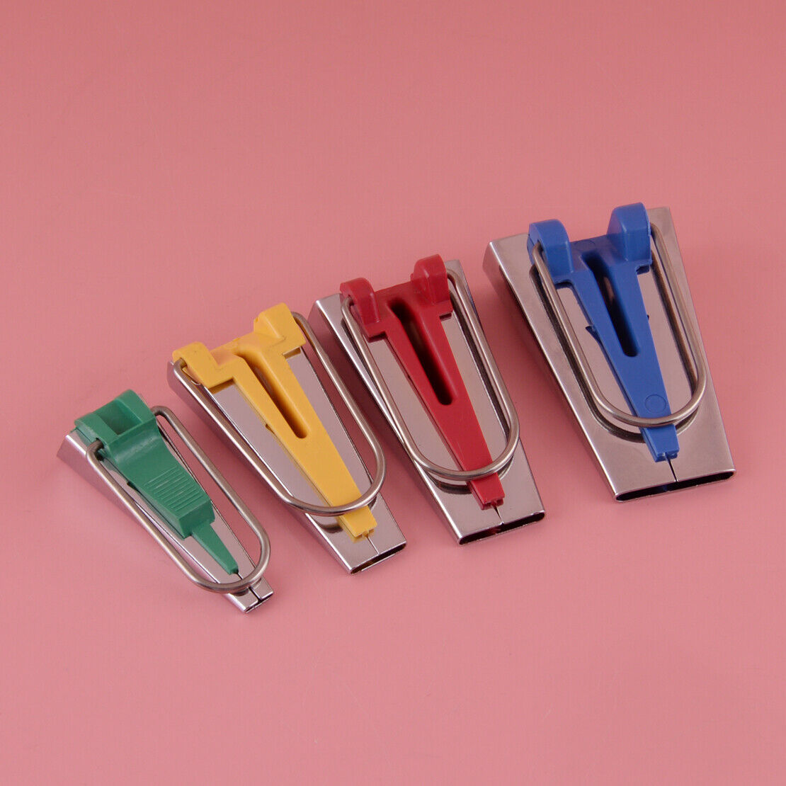 4pcs/Set Bias Binding Tape Maker Sewing Quilting Binder Tool Clothing Crafts