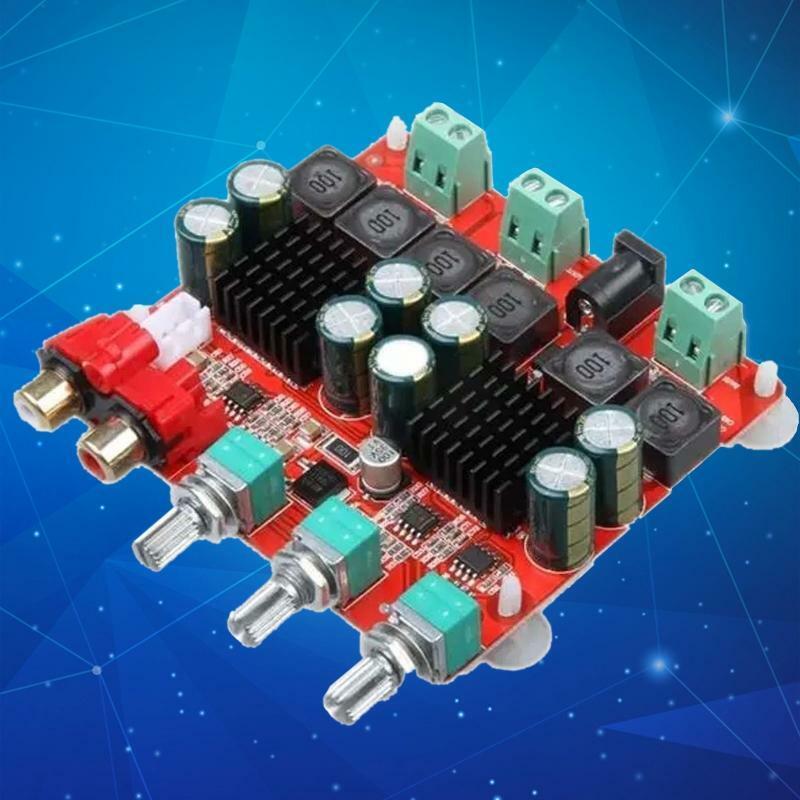 TPA3116 2.1 DC 12-26V Power Amplifier Board 2x50+100W 3 Channel Digital Speaker