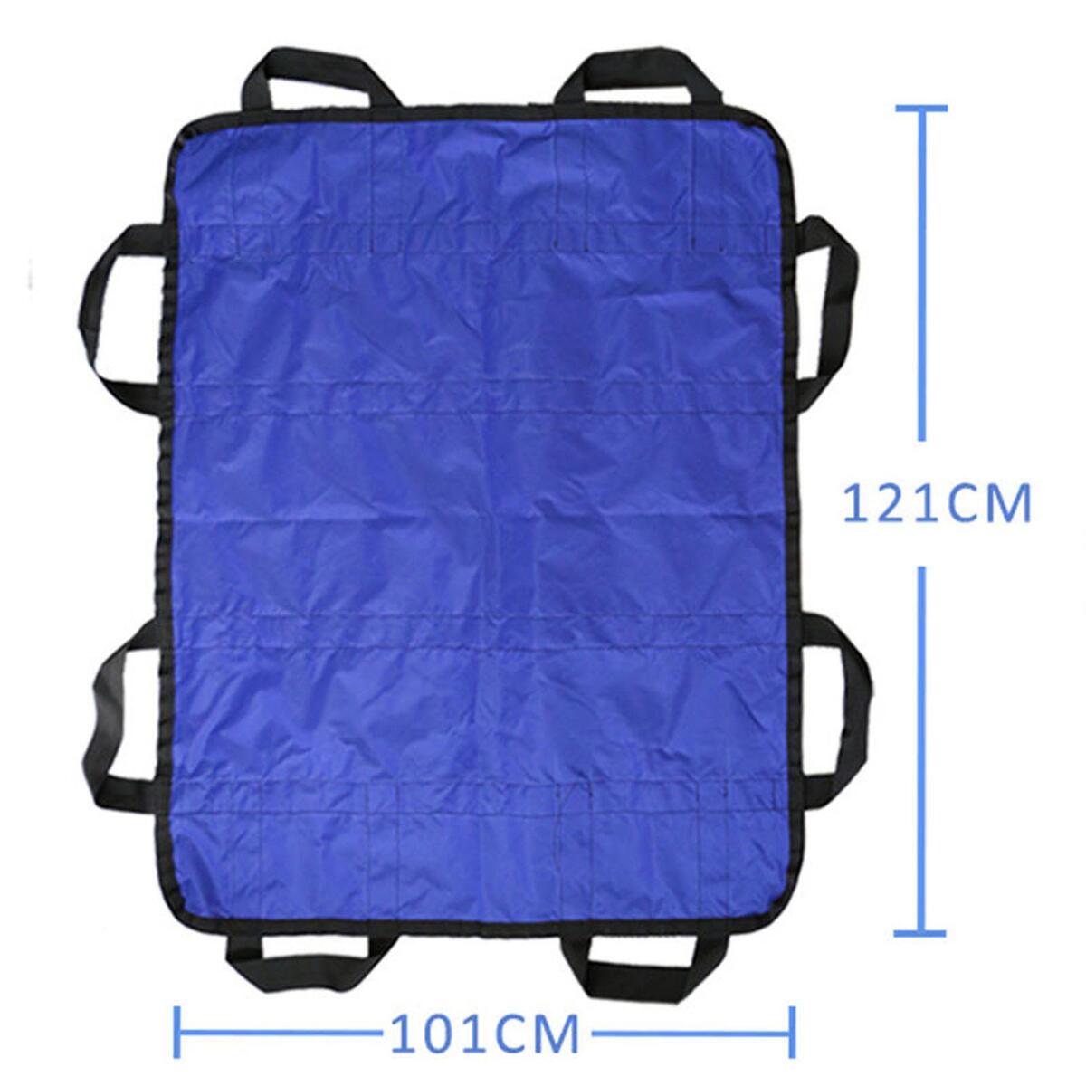 48" x 40" Positioning Bed Pad with Reinforced Handles, Large Patient Transfer
