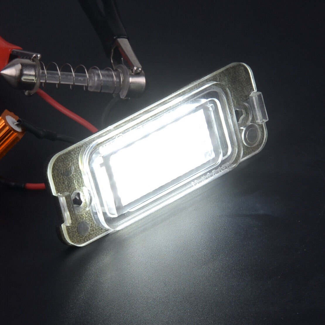 2xLED License Plate Number Light Fit For Mercedes Benz W163 W164 X164 W251 Ld