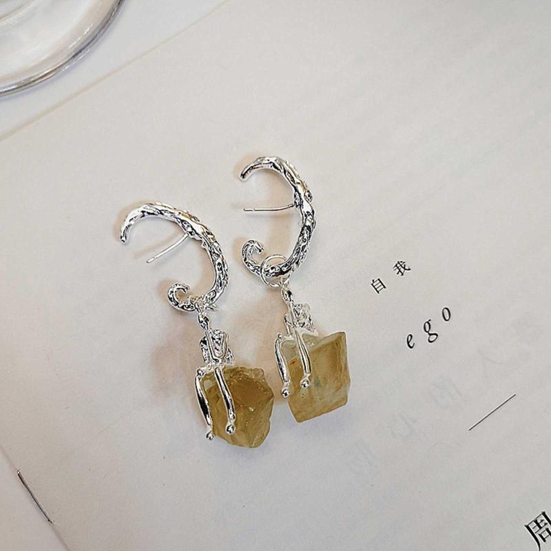 Novelty Thinker Dangle Earrings Culture Style Abstract Art Earrings Ornament