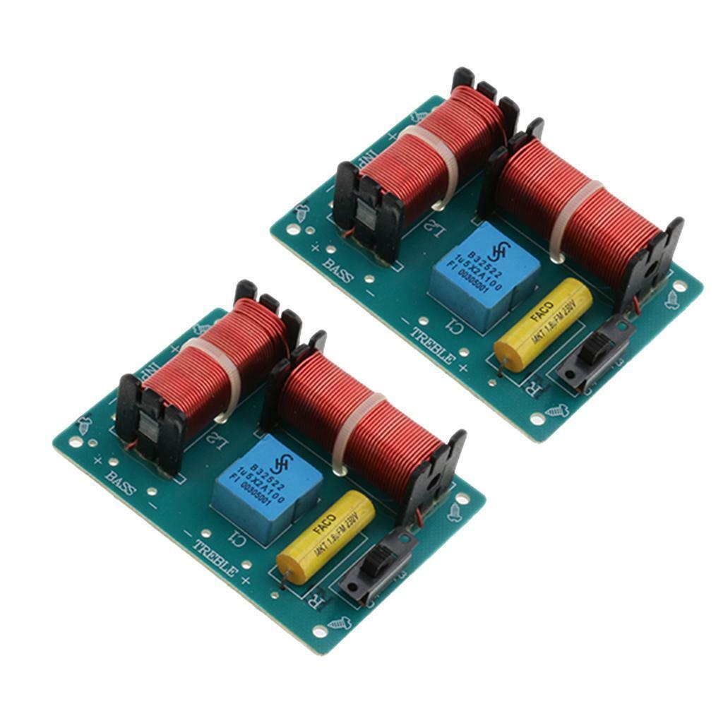 2 Pieces 80w    Loudspeaker Frequency Divider for Loudspeakers