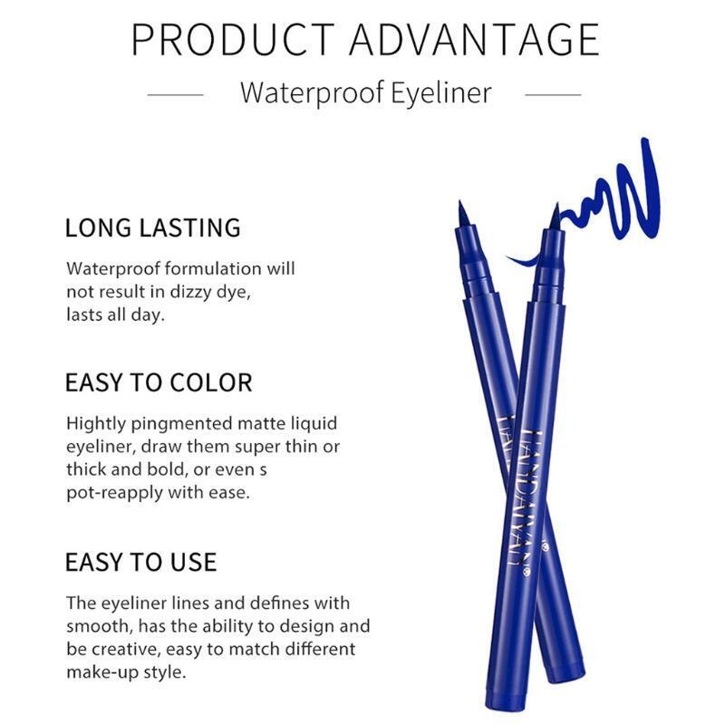 12 Colors Matte Colorful Liquid Eyeliner Set Great Versatility Waterproof