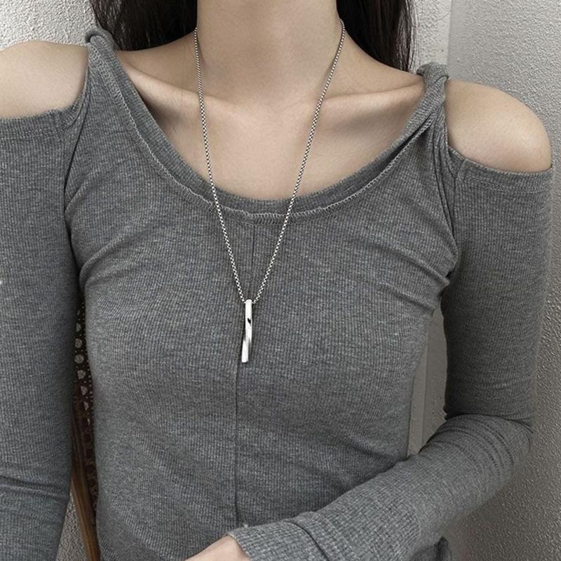 Urn Necklace Pendant for Ashes Charming Long Pendant Necklace Cremation Jewelry