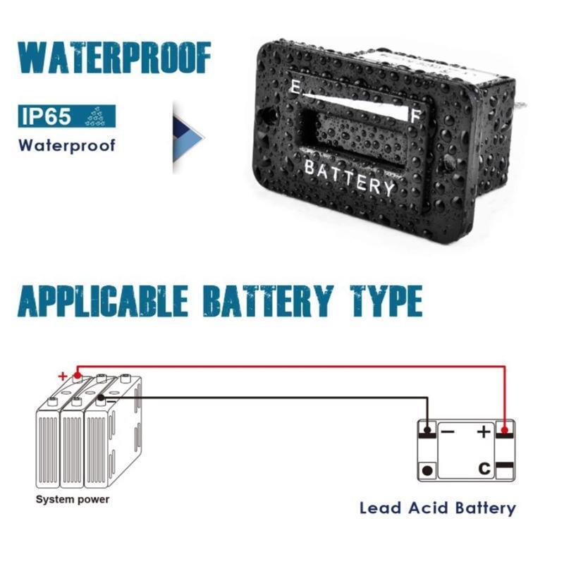 Auto Battery Monitor Motorcycle Automotive Cranking Charging System Test Scan