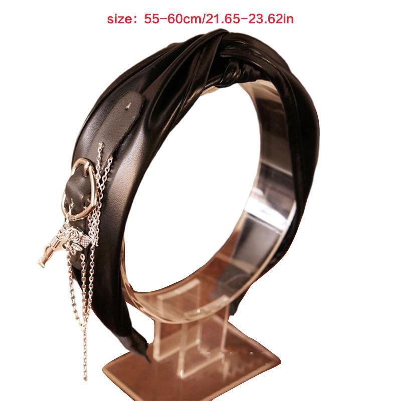 Lolita Dangle Chain Head Hoops Women Makeup Wedding Birthday Party Head Wear