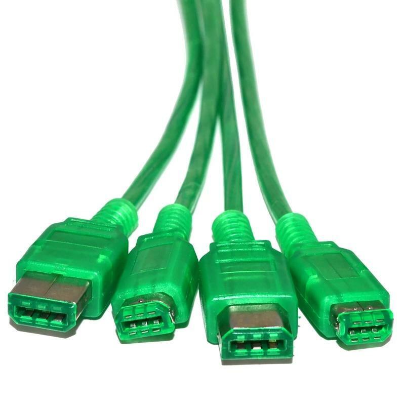 1.5m 2 Player Game Link Cable Connection Cord Connect Wire Line for GB GBC GBP