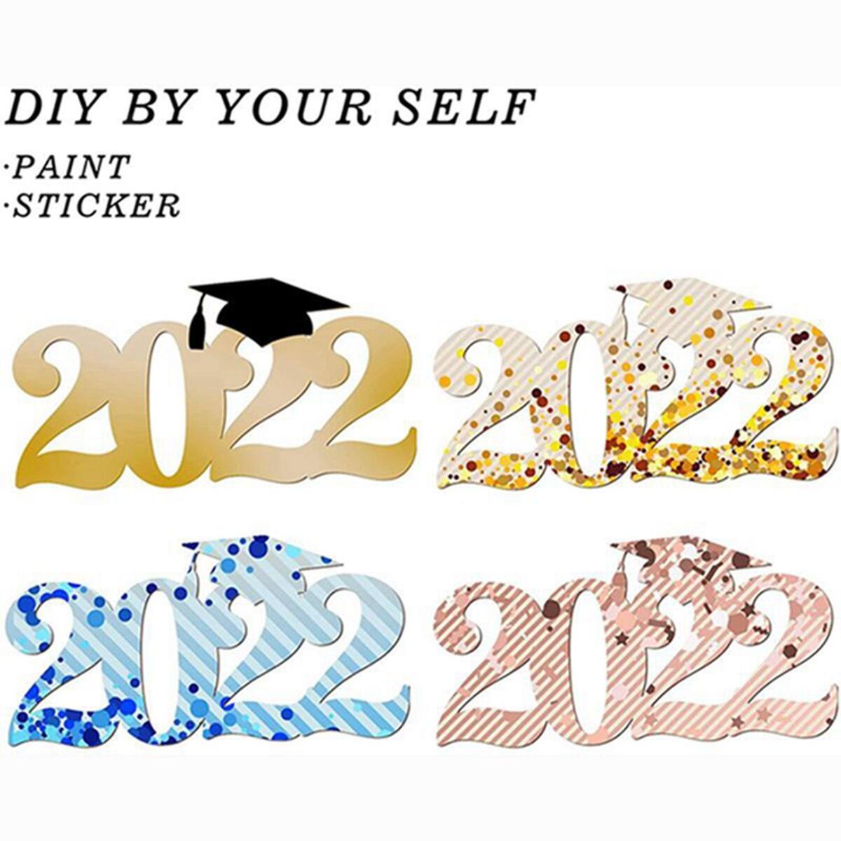 Class of 2022 Graduation Wooden Sign Photography  for Decorative