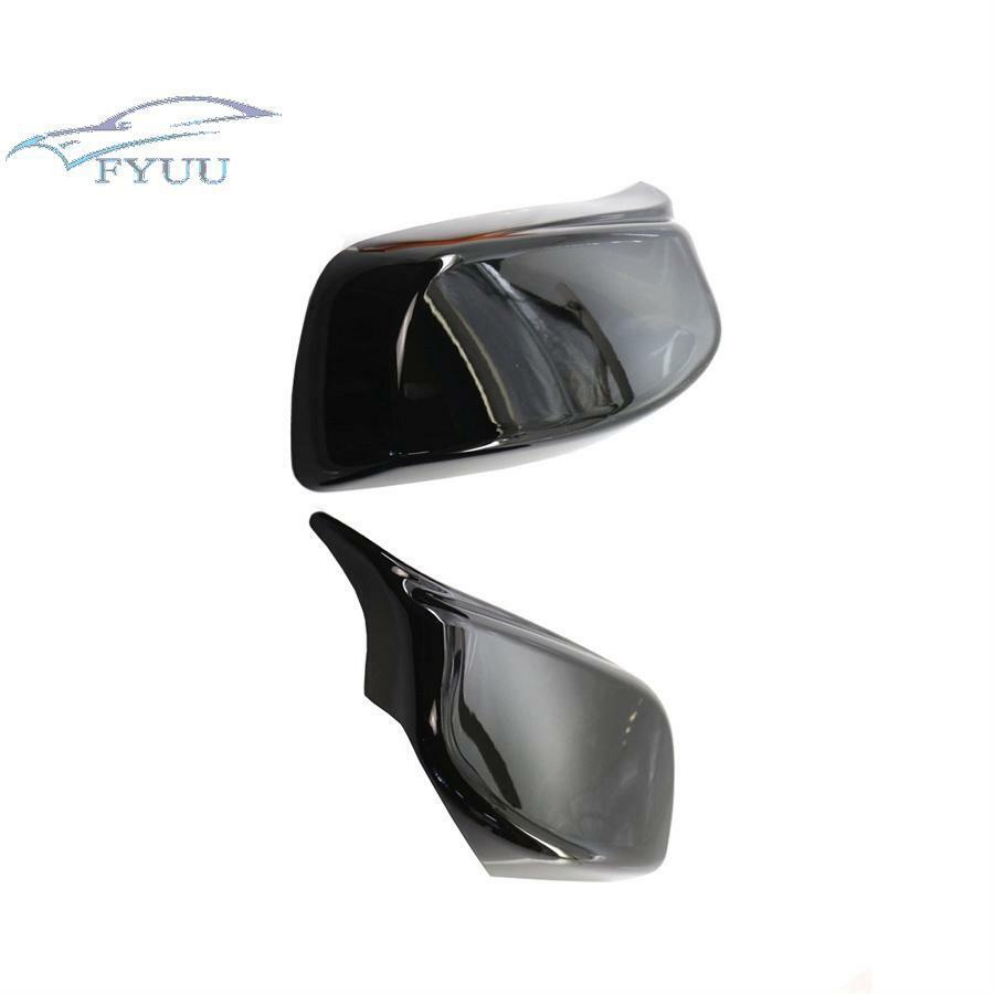 For BMW 5 Series E60 E61 E63 2004-2007 Rear View Mirror Cover Glossy Black