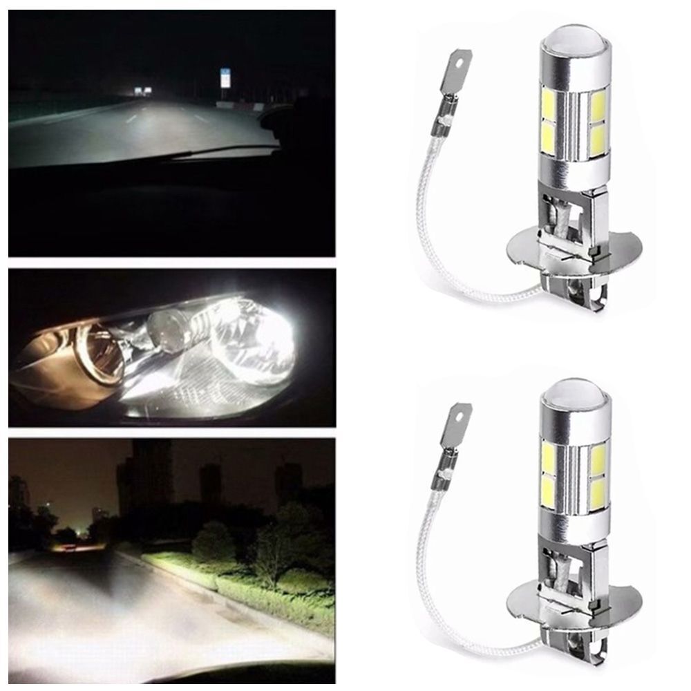 COB H3 LED Bulb Car Fog Light Driving DRL Auto Lamp Headlight Driving Bulb