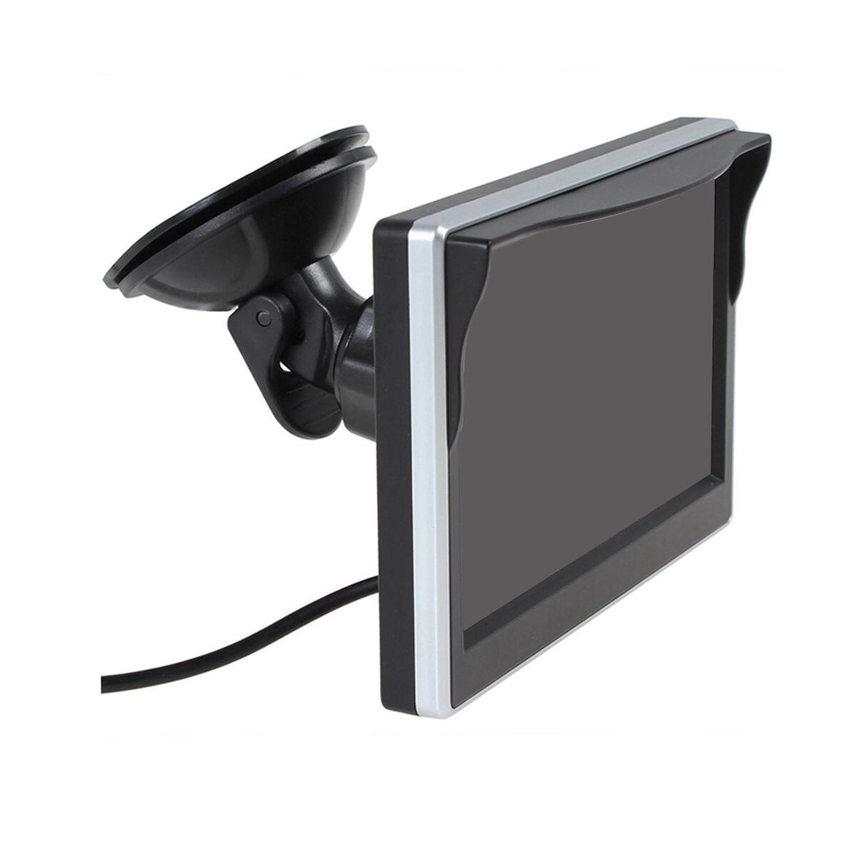 Automotive Car Backup Cameras 5 inch Monitor License Plate Camera Premium