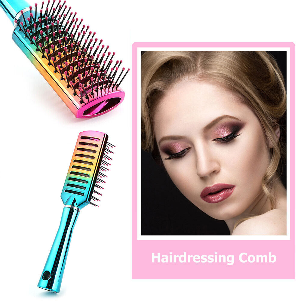 Circular Tooth Hairdressing Comb Anti-static Massage Comb Hair Styling Tool