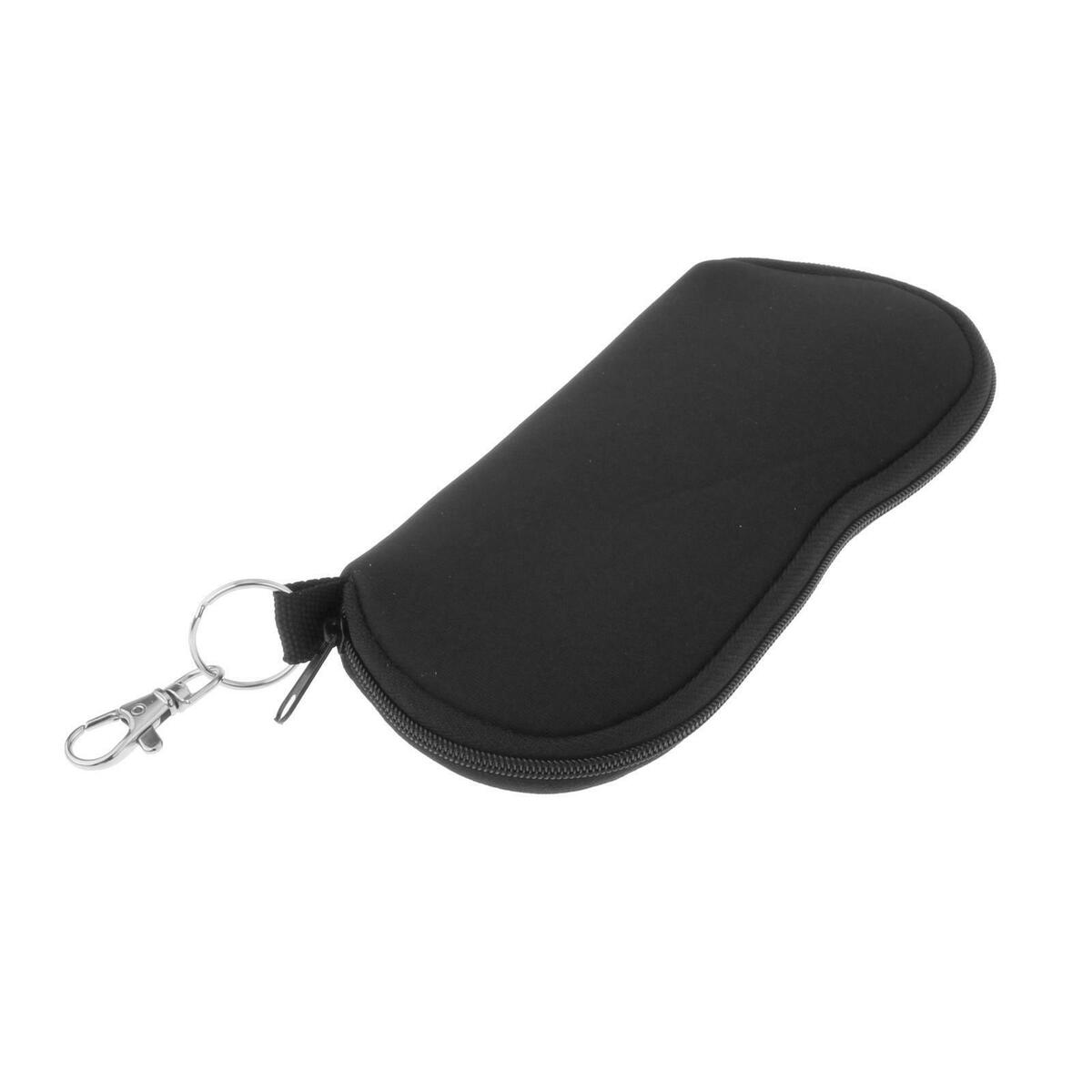 Versatile Neoprene Zipper Eyeglass Cases Pouch with Belt