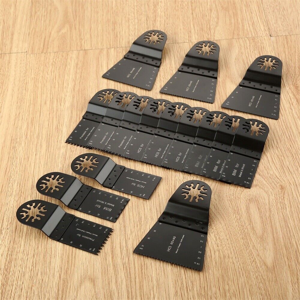 16x Oscillating Multi Tool E-cut Bi-metal Saw Blades For Fein Multimaster Makita