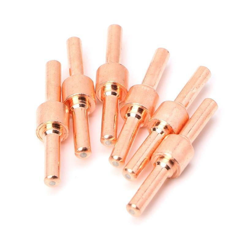 60PCS  Extended Long Plasma Cutter Tip Electrodes&Nozzles Kit  Welding Nozzle