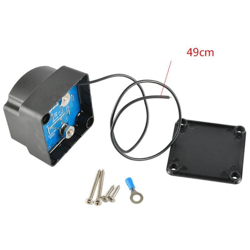 Voltage Sensing Relay 12V IP67 Double Battery Automatic Charging Relay for Boats