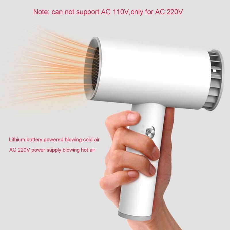 Cordless Rechargeable Hot and Cold Wind Hair Dryer Travel Wireless Blow Dryer