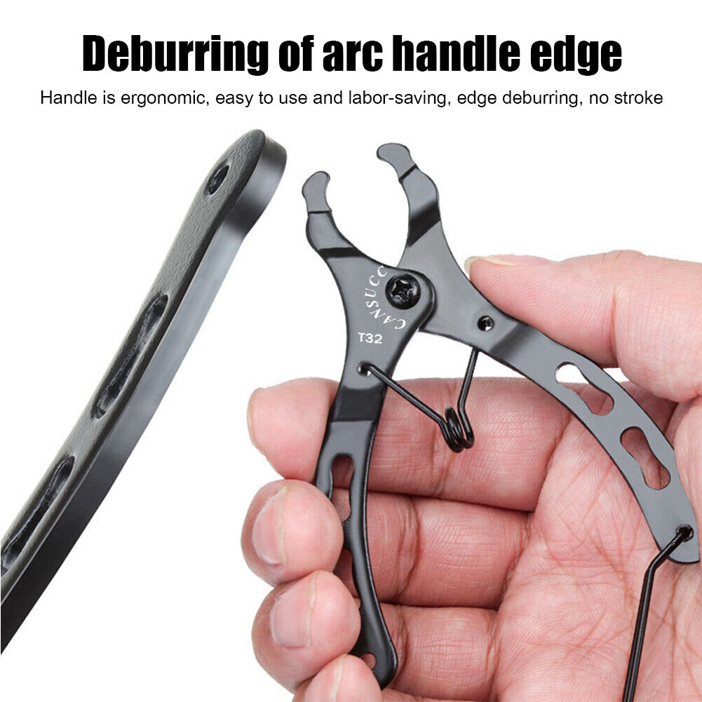 CANSUCC MTB Bicycle Chain Link Buckle Pliers Clamp Bike Chain Remover Clip