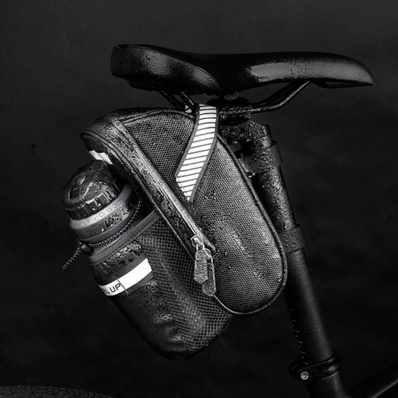 Large Capacity Bicycle Saddle Bag Water Proof Reflective Cycling Bag