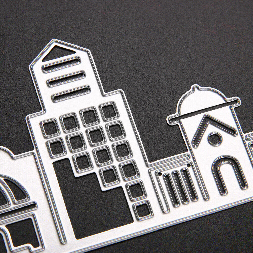Building Cutting Dies Stencil For DIY Scrapbook Album Paper Card