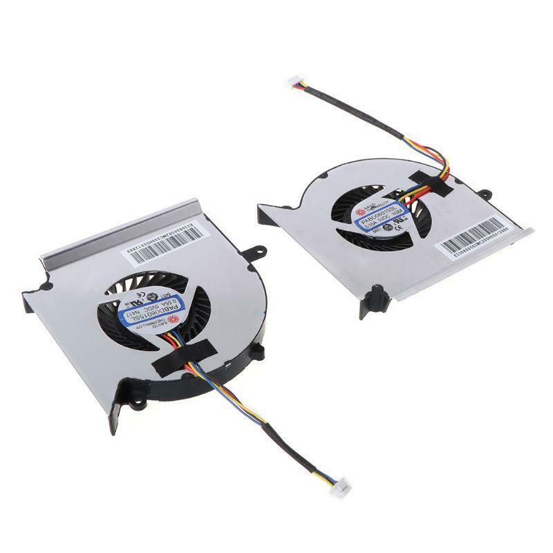 1Pair Laptop Cooling Fan Cooler Replacement for MSI GE63VR MS-16P1 GE73VR CPU