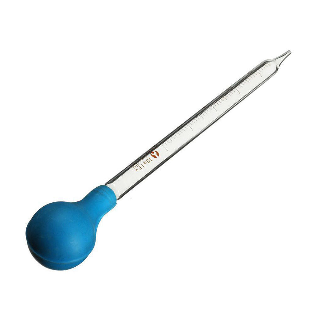 10ml Rubber Head Glass Dropper Glass Pipette Lab Dropper Pipet With Scale L U4V4
