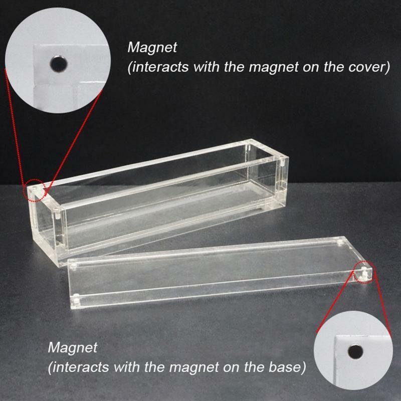 Display Box Desktop Storage Acrylic Dice Box Transparent Small Dice Container
